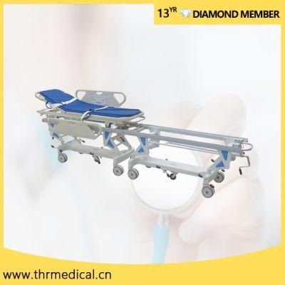 Medical Manual Transfer Stretcher Trolly (THR-26A)