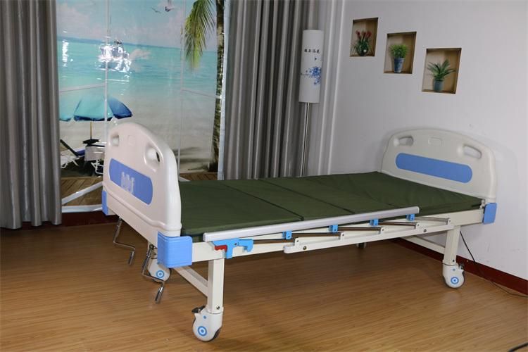 Manual 2 Function Clinic Hospital Medical Bed 2 Cranks Hospital Bed