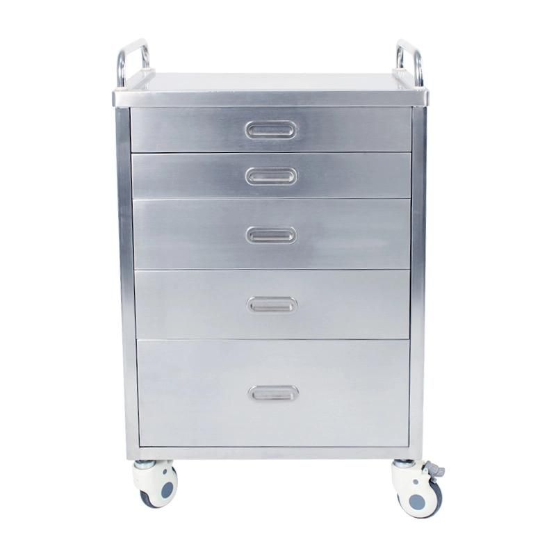 HS6209A Medical Equipment Drug and Anesthesia Trolley Cart