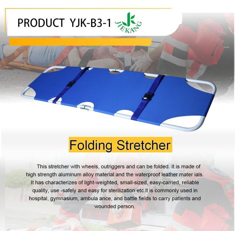 Cheap Light Weight Good Quality Portable Paramedic Fold out Stretcher