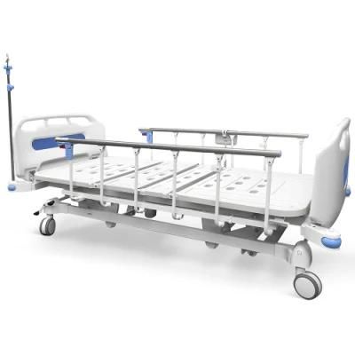 Sk002-5ec CPR Rehabilitation Electric Reclining Hospital Bed Manufacturer with Five Functions