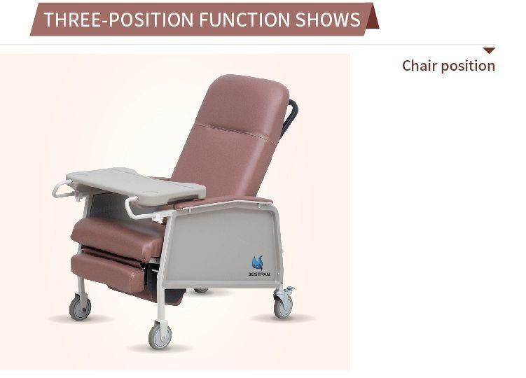 Bt-Cn021 Hospital Furniture Adjustable Patient Chair for Elderly Recliner Chair