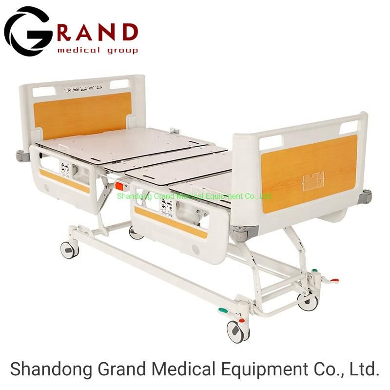Adjustable ICU Nursing Hospital Bed Lifting Medical Bed for Hospital Furniture with CE Electric Bed