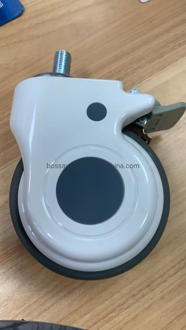 5 Inch Central Locking Caster for Hospital Medical Patient Bed