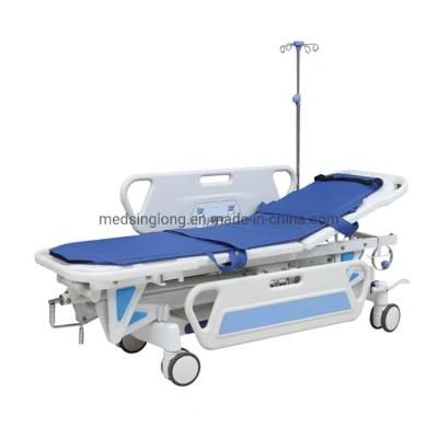 Good Quality Hospital Emergency Transport Trolley Stretcher Ambulance Bed