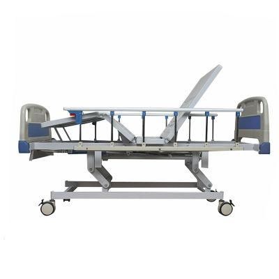 Hot Selling Factory Wholesale ABS Manual Three-Function Nursing Bed Elderly Patient Hospital Bed