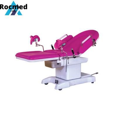 Hydraulic Ultra Wide 700mm Gynecology Operating Table with Foot Pedal and Central Brake