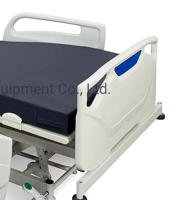 Super Quiet Easy Operation ICU Hospital Patient Bed Electric 5 Function Nursing Bed