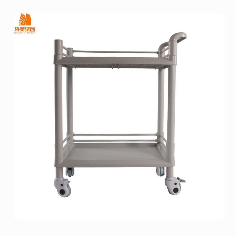 Factory Direct Sale, Medical Metal Trolley with One Drawer.