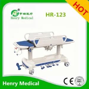 CE&ISO Patient Stretcher Bed/Emergency Patient Trolley /Folding Stretcher Trolley (HR-123)
