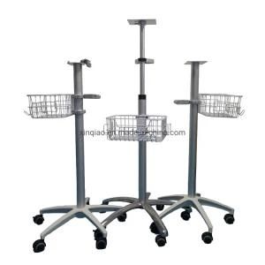 Nbridge ODM/OEM Rolling Trolley for Medical Devices Patient Hospital Monitor Stands