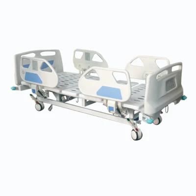 Mn-Eb017 ICU Electric Medical Beds Adjustable Hospital 5 Function Patient Bed