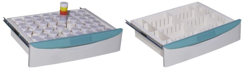 China Hospital Equipment Factory Medical Nursing Tray Trolley Treatment Cart