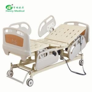 ABS Headboard Hospital Patient Bed Multifunction Fully Electric Care Bed (HR-855)