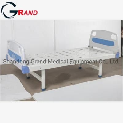 ABS Hanging Headboards, Cold-Rolled Steel Frame Common Used Cheapest Medical Plat Patient Nursing Bed