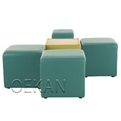 Hf-Rr155 Oekan Hospital Use Furniture Cube Sofa