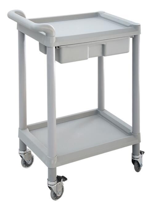 Chinese Factory Medco Medical Trolley Treatment Trolley Nursing Cart