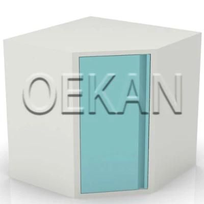 Oekan Hospital Furniture Steel Corner Cabinet
