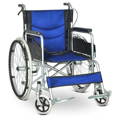 Portable Folding Handicapped Elderly Wheelchair