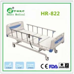 Electric Hospital Bed Aluminum Alloy Guardrail with Detachable ABS Headboard