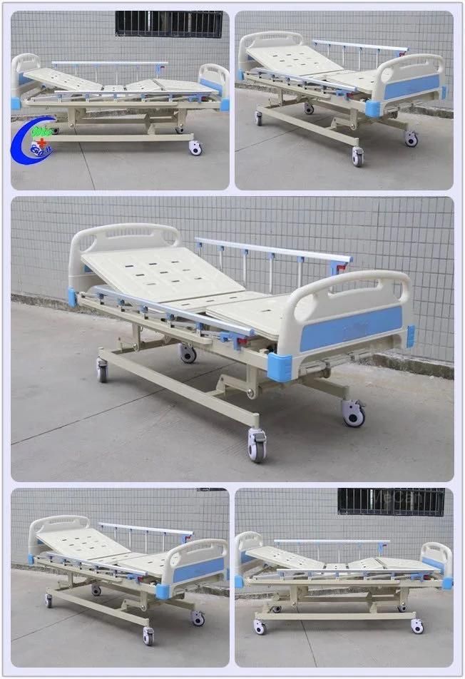 Hospital Project Metal 3 Crank Manual Hospital Bed, Electrical Hospital Bed