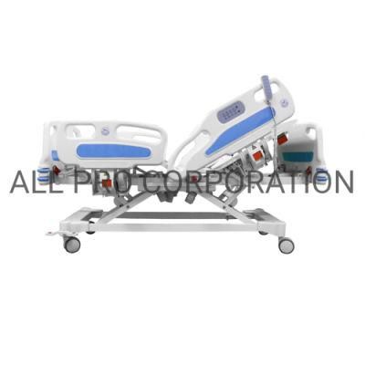 Cheap Price ICU Ward Room 5 Function Electric Hospital Bed Electronic Medical Bed for Patient