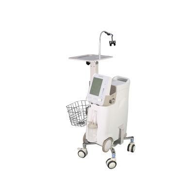 Aluminium Hospital Furniture Computer Oxygen Cylinder Medical Cart Trolley