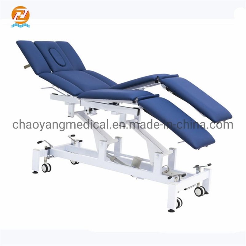 Hospital Physical Therapy Treatment Couch Adjustable Treatment Table