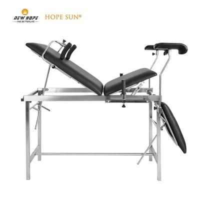 HS5311 China Manufacturer Comfortable Gynaecology Obstetrical Delivery Table for Hospital Operation Examination