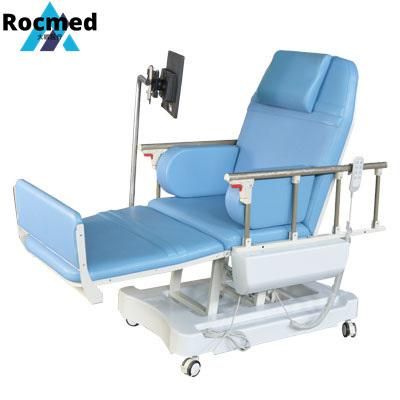 Medical Electric Dialysis Chair Hemodialysis Blood Donation Bed