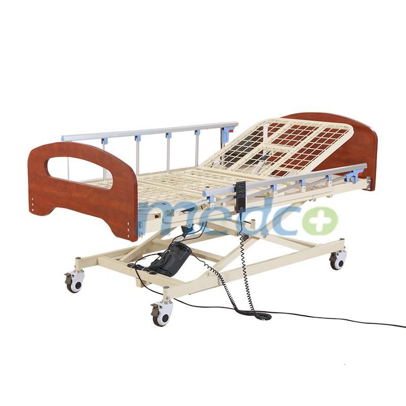 H316 Hospital Furniture Three Functions Adjustable Electric Hospital Bed