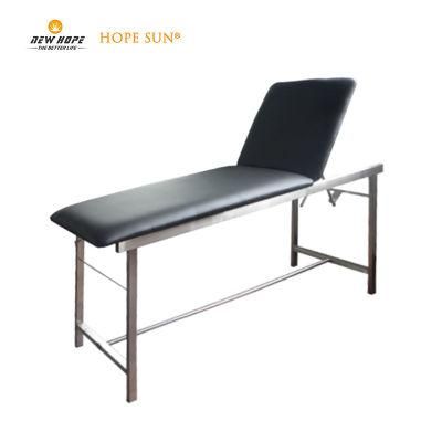 HS5238b Stainless Steel Foldable Examination Bed/Examination Table/Examination Couch