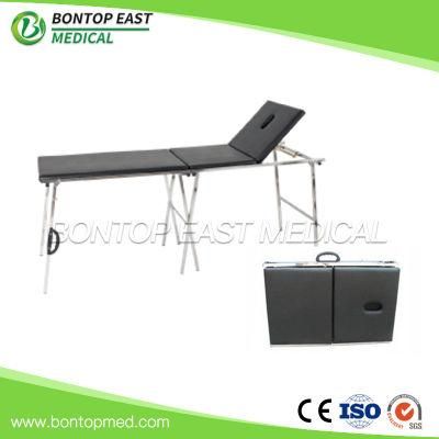 Stainless Steel Examination Couch Clinic Medical Normal Hospital Bed