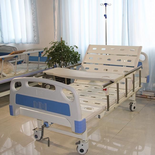 Manual 1 Crank Medical Bed Hospital Equipment Bed