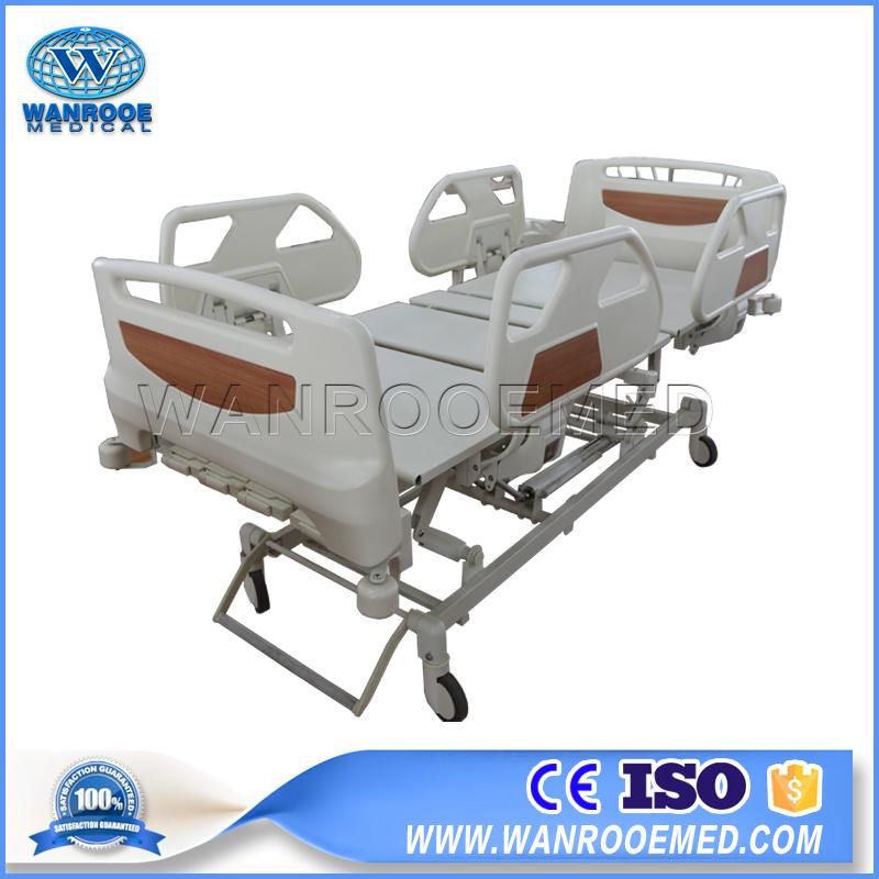 Bae502 Cheap Price Unique Care ICU Hospital Bed with Cassette Track