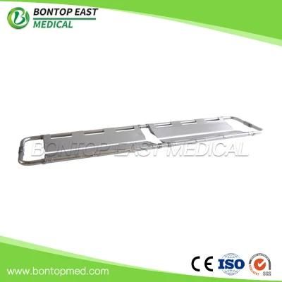 Manufacturer Hospital Medical Aluminum Alloy First Aid Emergency Scoop Stretcher