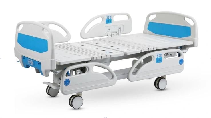 Cheap Price Adjustable 3 Function Manual Hospital Bed Medical with Three Cranks for Sale