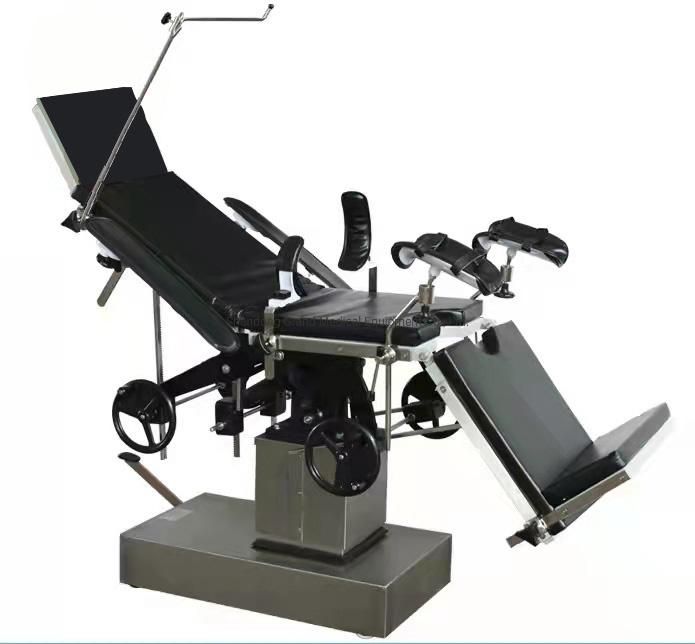 Grand Pure Hydraulic Otolaryngology Medical Ot Table Hospital Surgical Operation Bed Wooden Case CE Operating Table