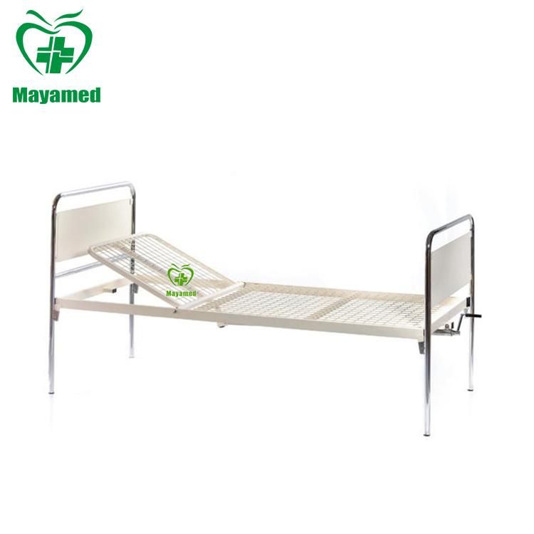 My-R011b Single Medical Manual Crank Care Bed