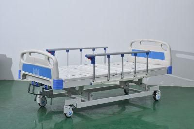High Low Manual Three Cranks Hospital Bed for Patient