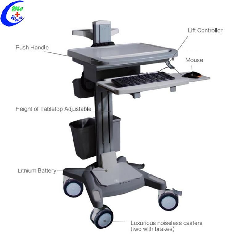 Hospital Emergency Trolley Equipment Medical Workstaton Trolley