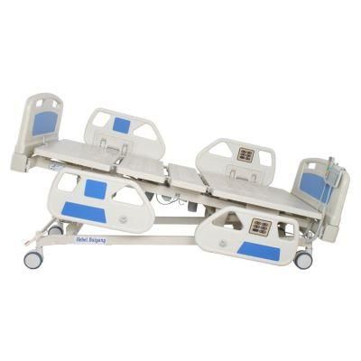Multi Function Five Function Electric Hospital Bed with PP Side Rail