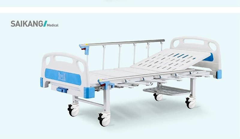 A1w Cheap Customize Hospital Comfortable Manual Sick Bed