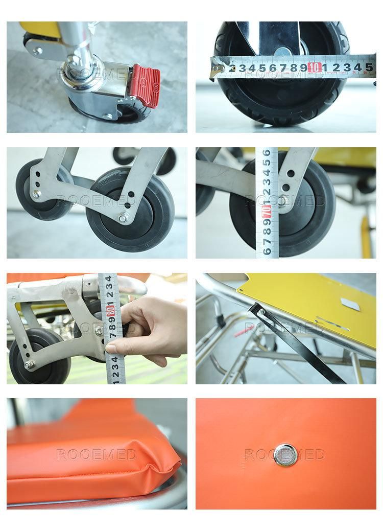 Ea-3c Hospital Equipment Loading Detachable Double Layer Ambulance Rescue Emergency Stretcher for EMS First Aid