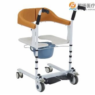 Large Size Deluxe Height Adjustable Nursing Bed Patient Transfer Chair Cy-Wh201A