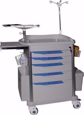Hospital ABS Modular Medical Medicine &amp; Emergency Trolley